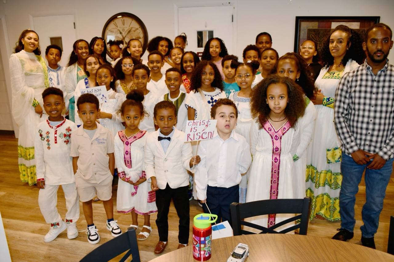 Word of Life children and youth Easter celebration group photo