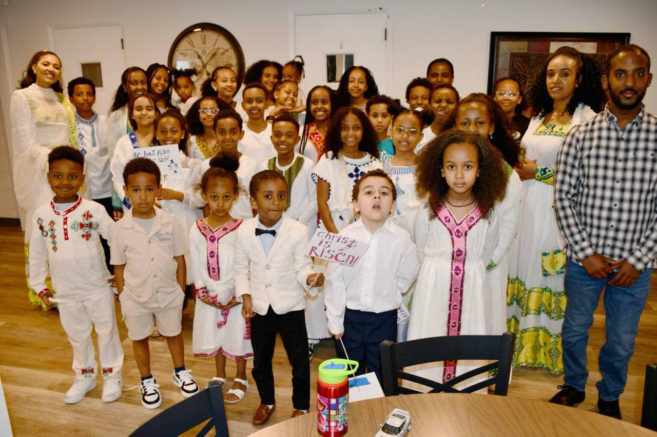 Word of Life children and youth Christ is risen group photo